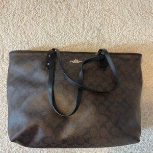 Brown Coach Satchel bag